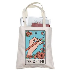 Gift Writer The Writer Tarot Card Tote Bag Writer Areciation Gift :>